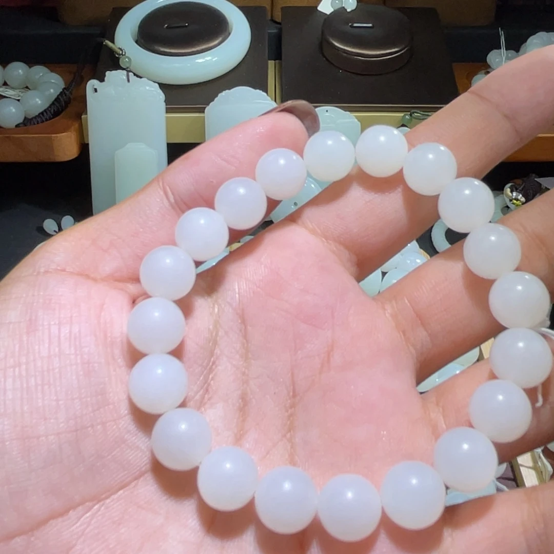 可***乐和田玉未镶嵌手链