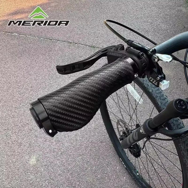 美利达山地车把套舒适防滑减震肉球副把锁死自行车把套手握把套