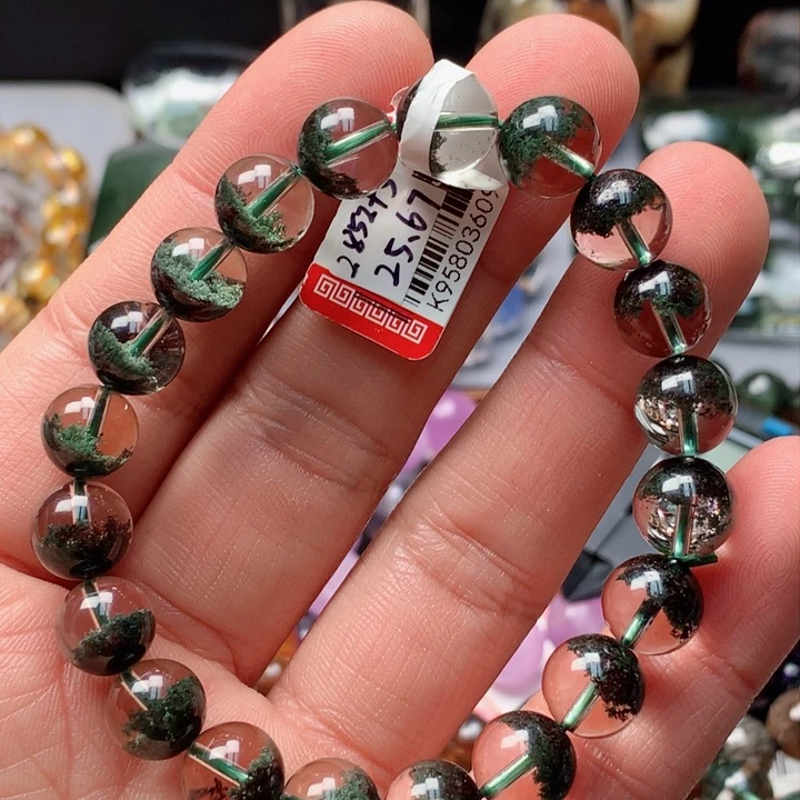 水晶手串未镶嵌天然