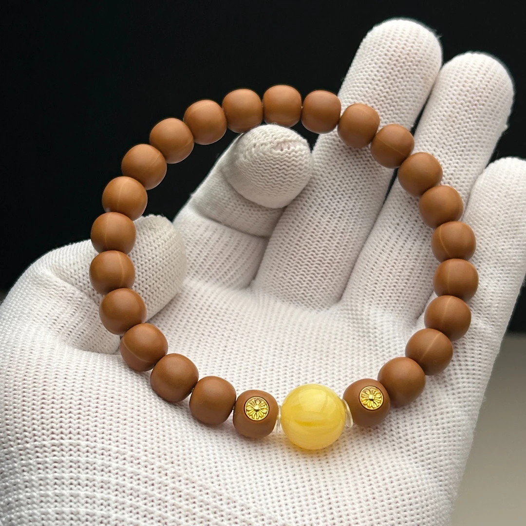 卓尚文玩-猴头核桃精工小尺寸老型，全品无暇，小馒头料-原皮原色！