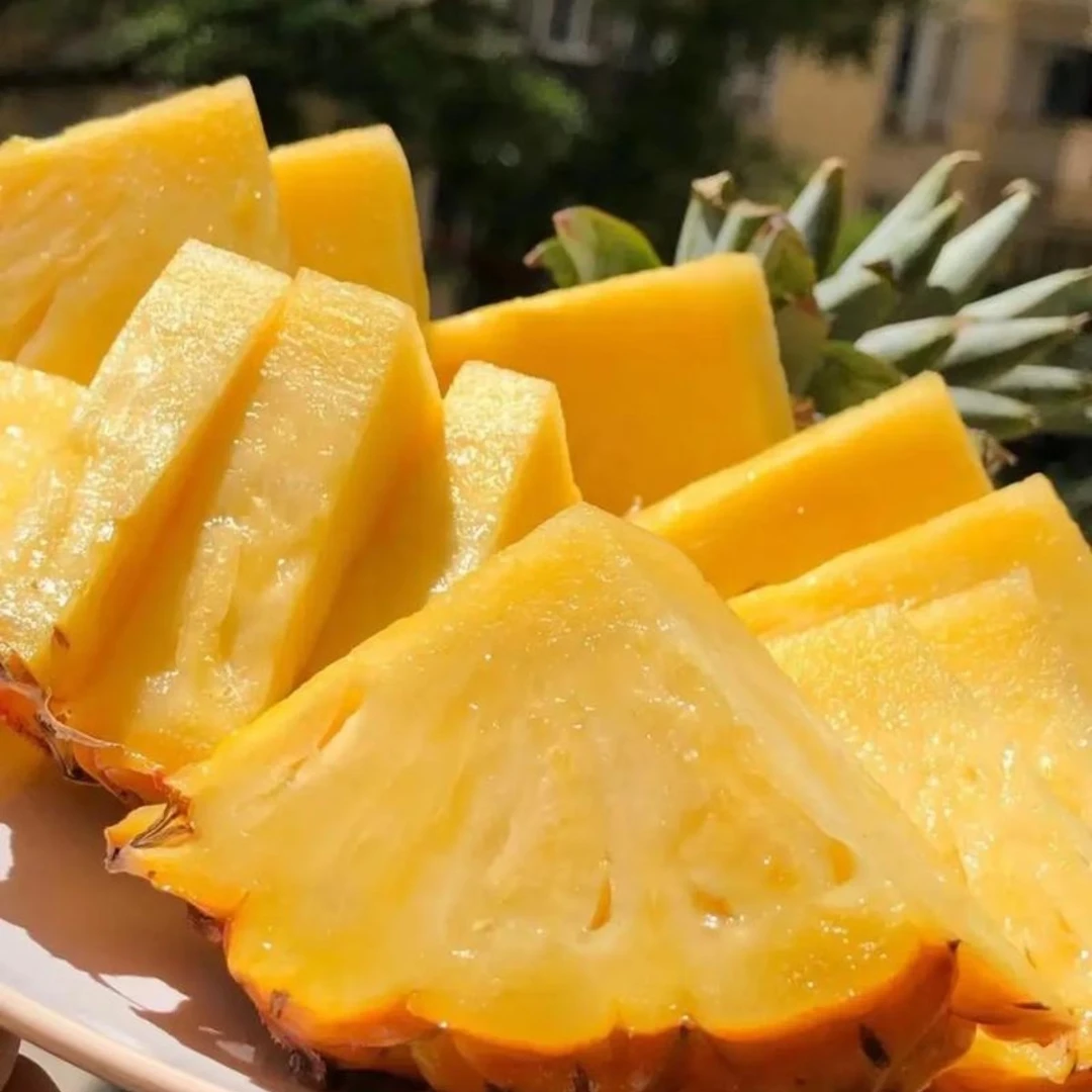 海南凤梨香甜可口一个装约 550g