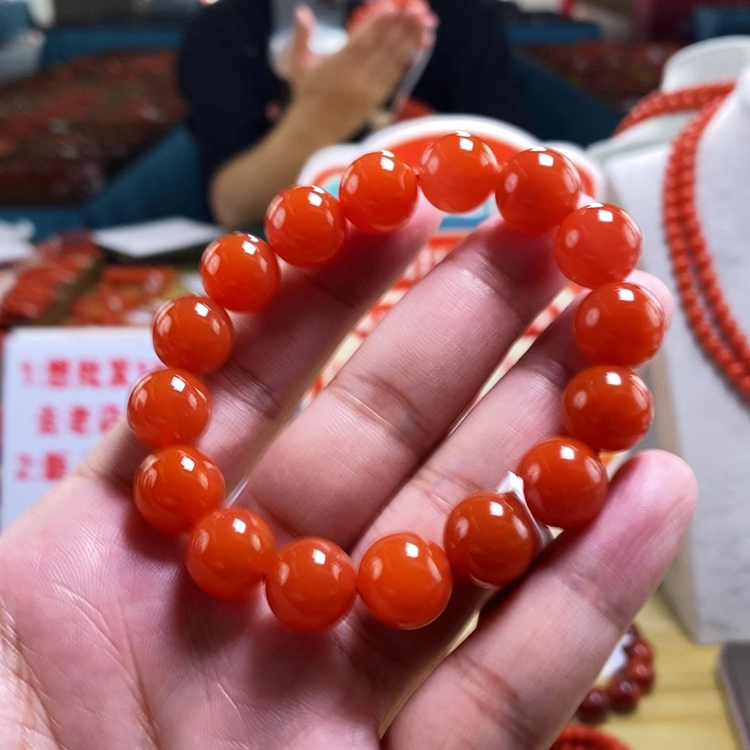 未镶嵌12.5mm（多样性发一）南红玛瑙