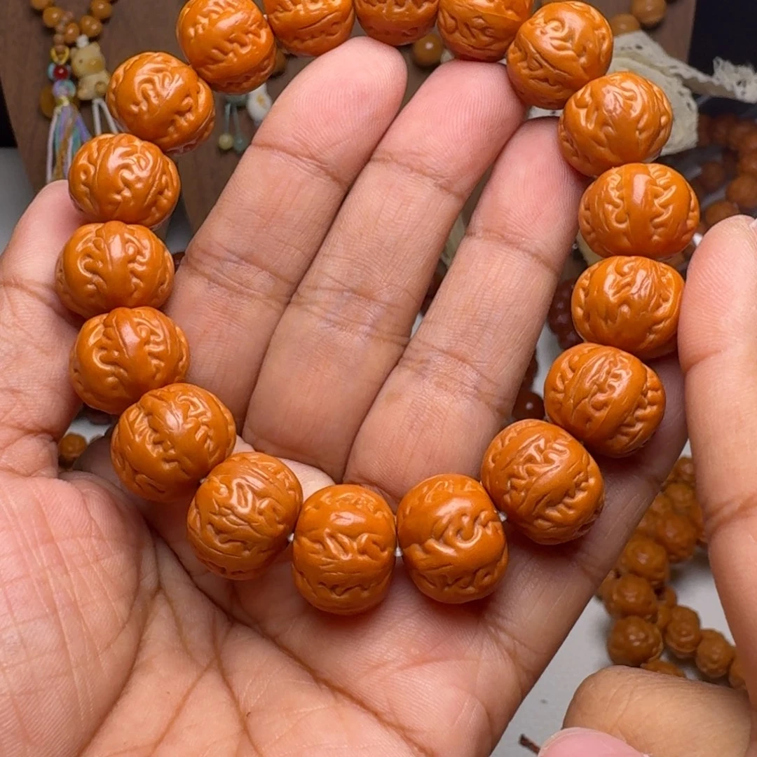 猴头核桃手串京八棱