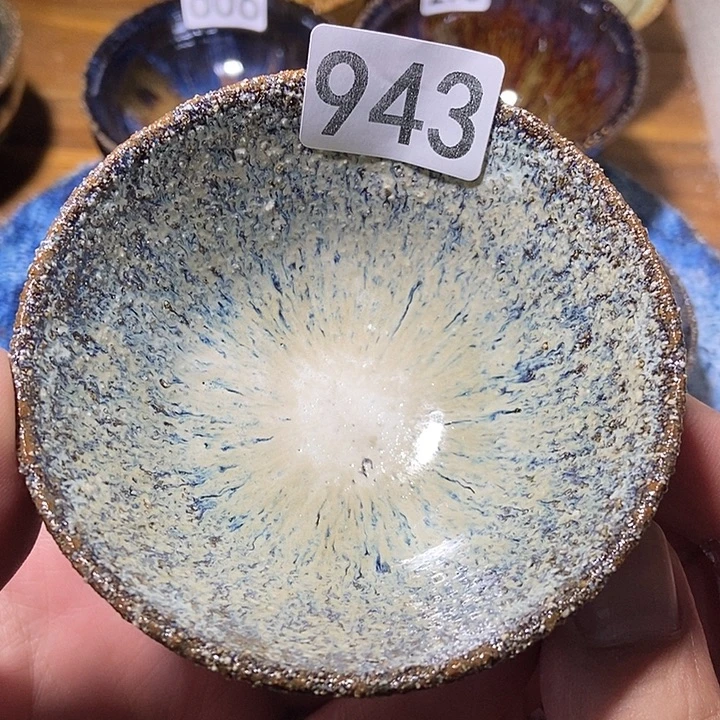 茶盏龙窑柴烧柴烧落灰