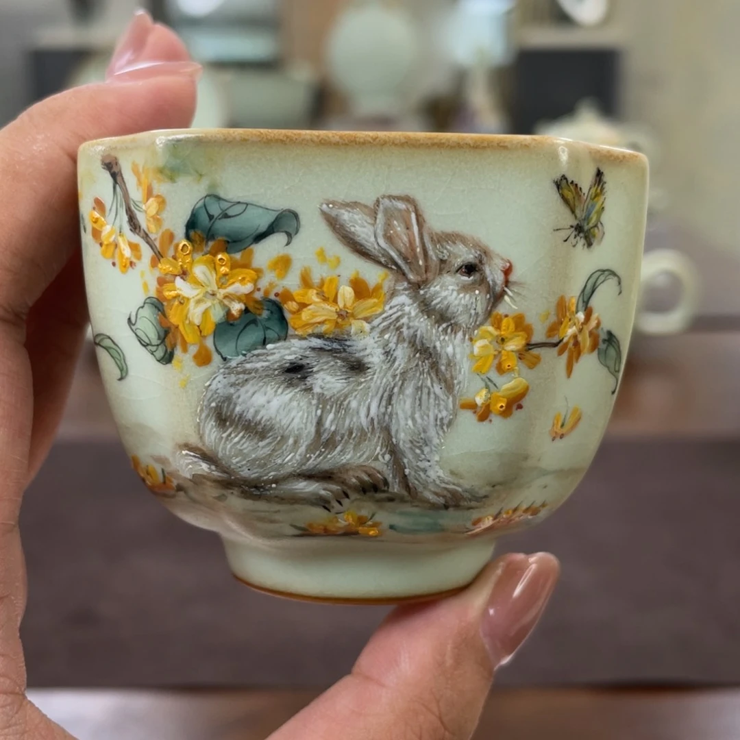 周泽堂。 余秀华。 兔子