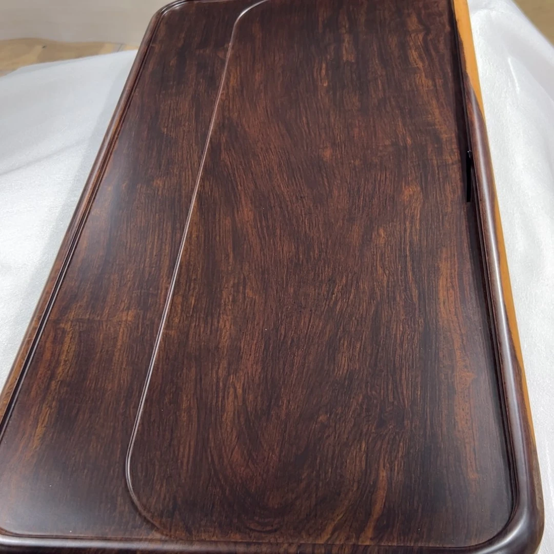 木非洲进口黑檀实木茶盘75x39x4