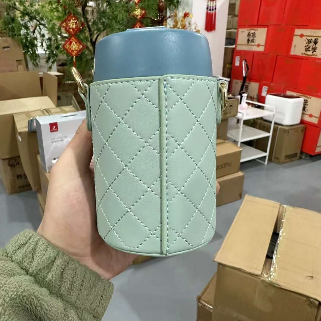 360ML保温吸管杯【颜色随机】