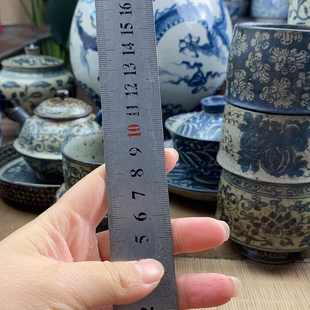 水*手工手绘青花陶瓷