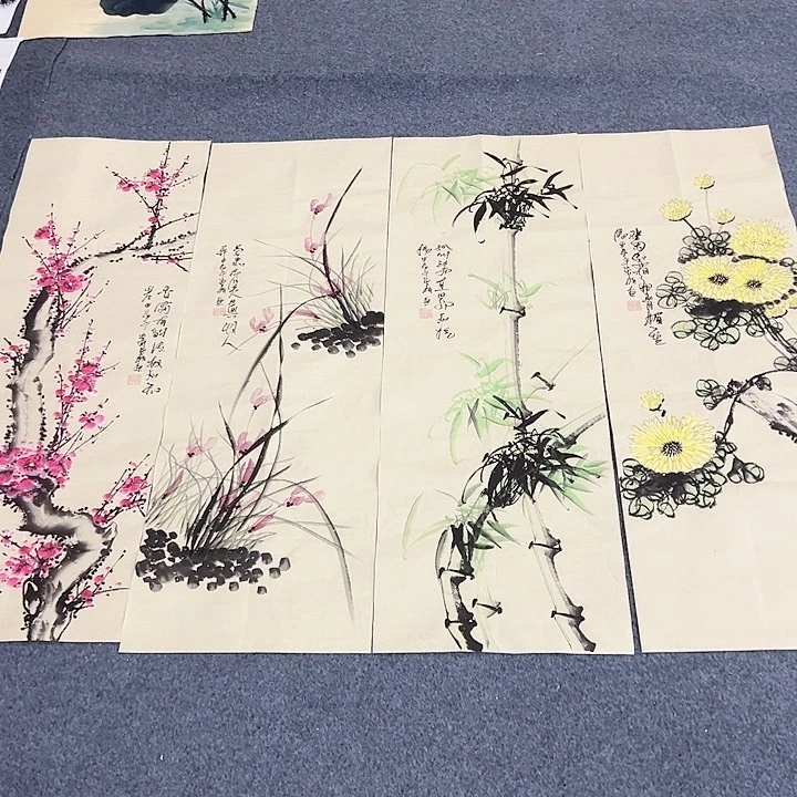 国画纯手绘作品欣赏分享