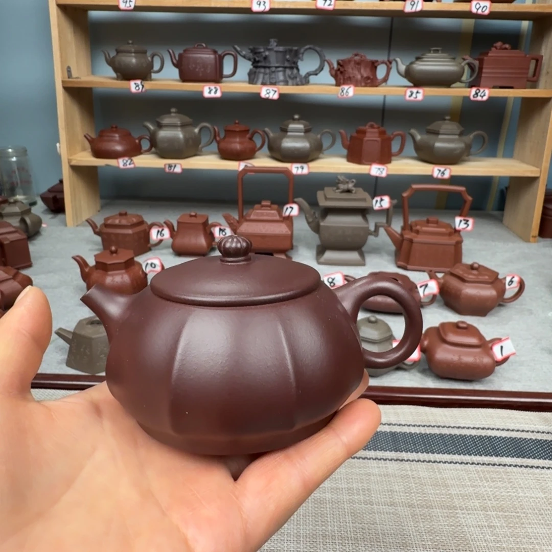茶壶紫泥半手工制作