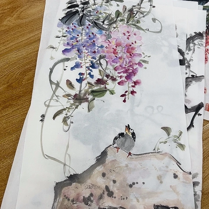 姜奇老师花鸟作品69×34