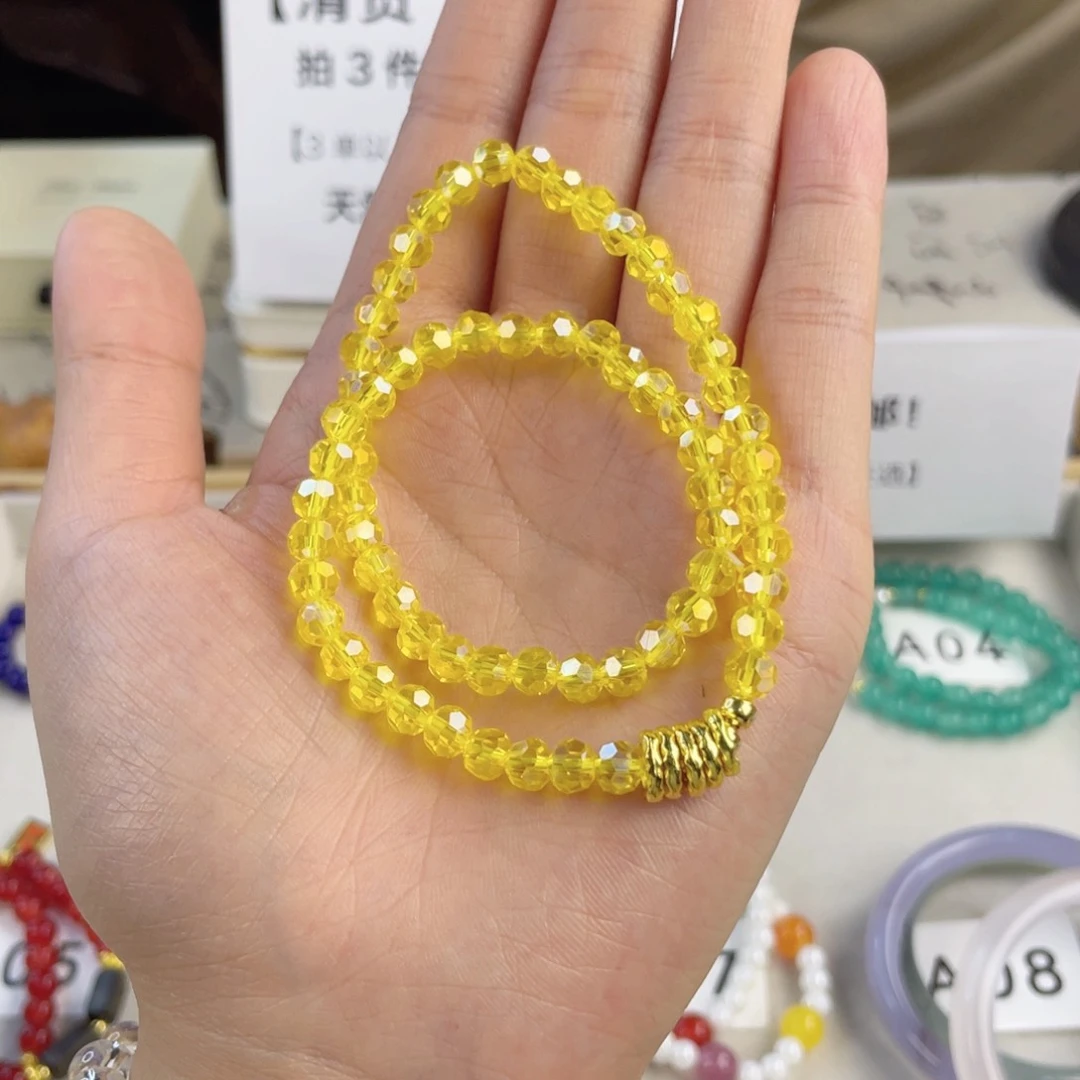 翡翠手饰银S925镀金镶嵌