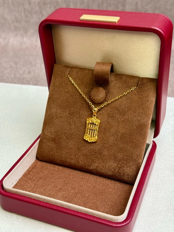 【美奢甄选】如意算盘气质轻奢时尚挂坠精美素款灵动流行项坠