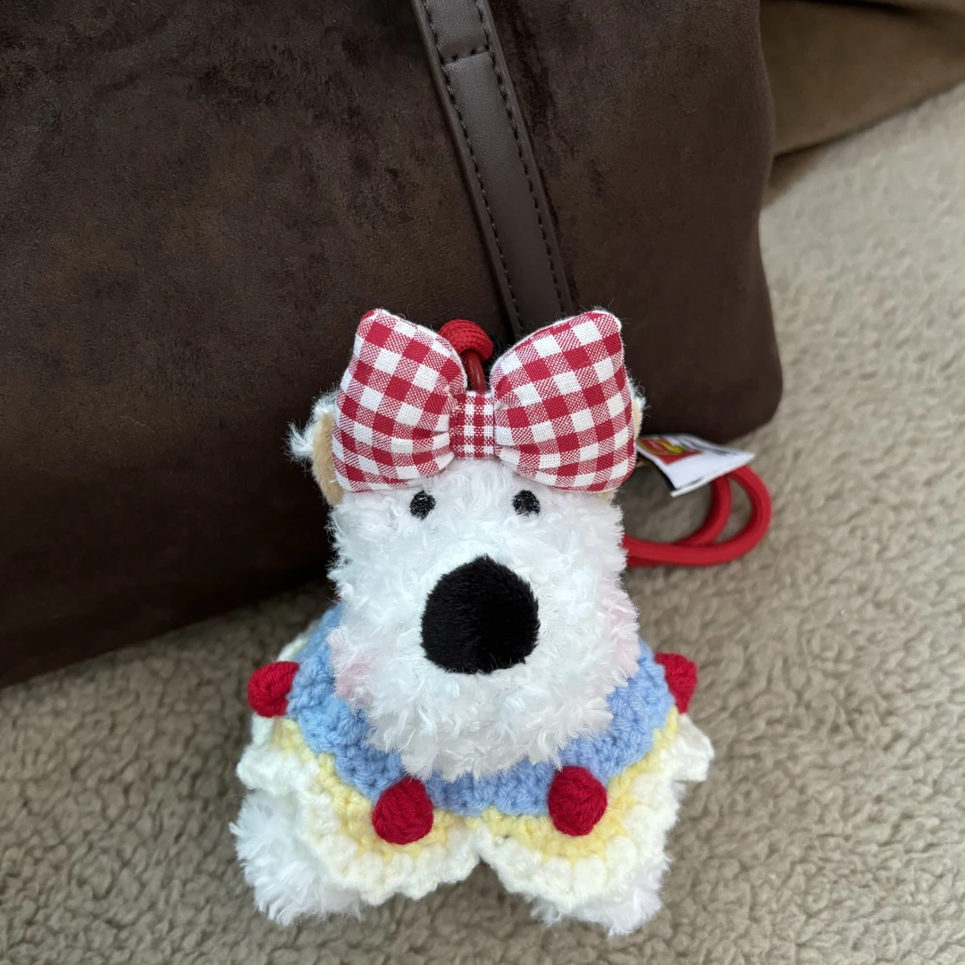 【编号300-399】 对号下单 春夏毛绒可包挂挂件西高地玫玫掌门