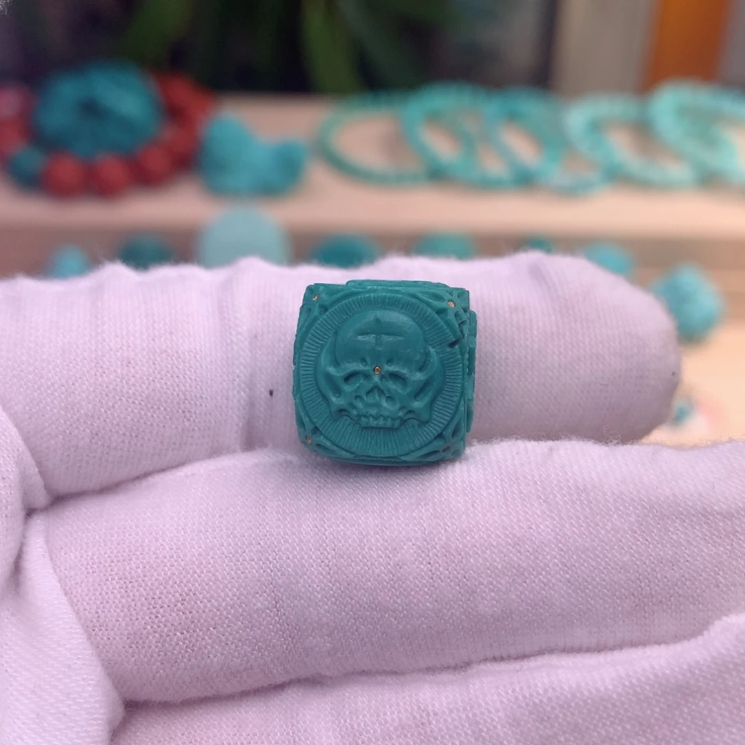 绿松石六方未镶嵌