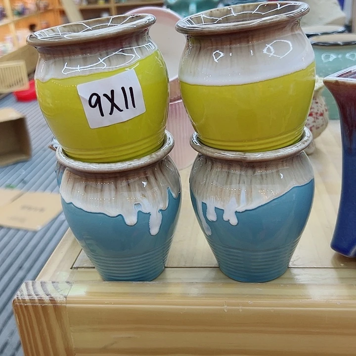有孔，满10元发货多肉陶瓷花盆