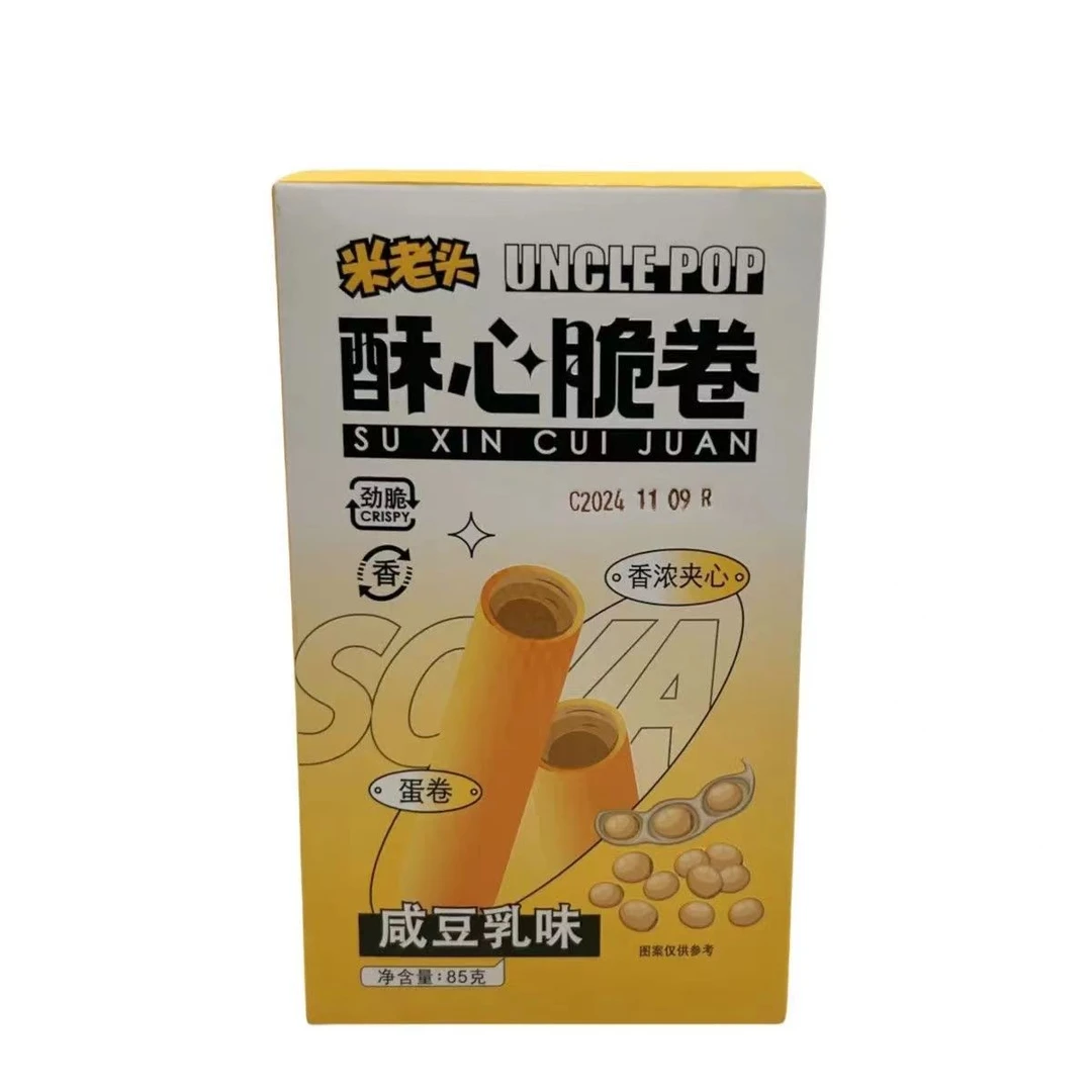 米老头酥心脆卷咸豆乳味85克*5【日期到8月9日】