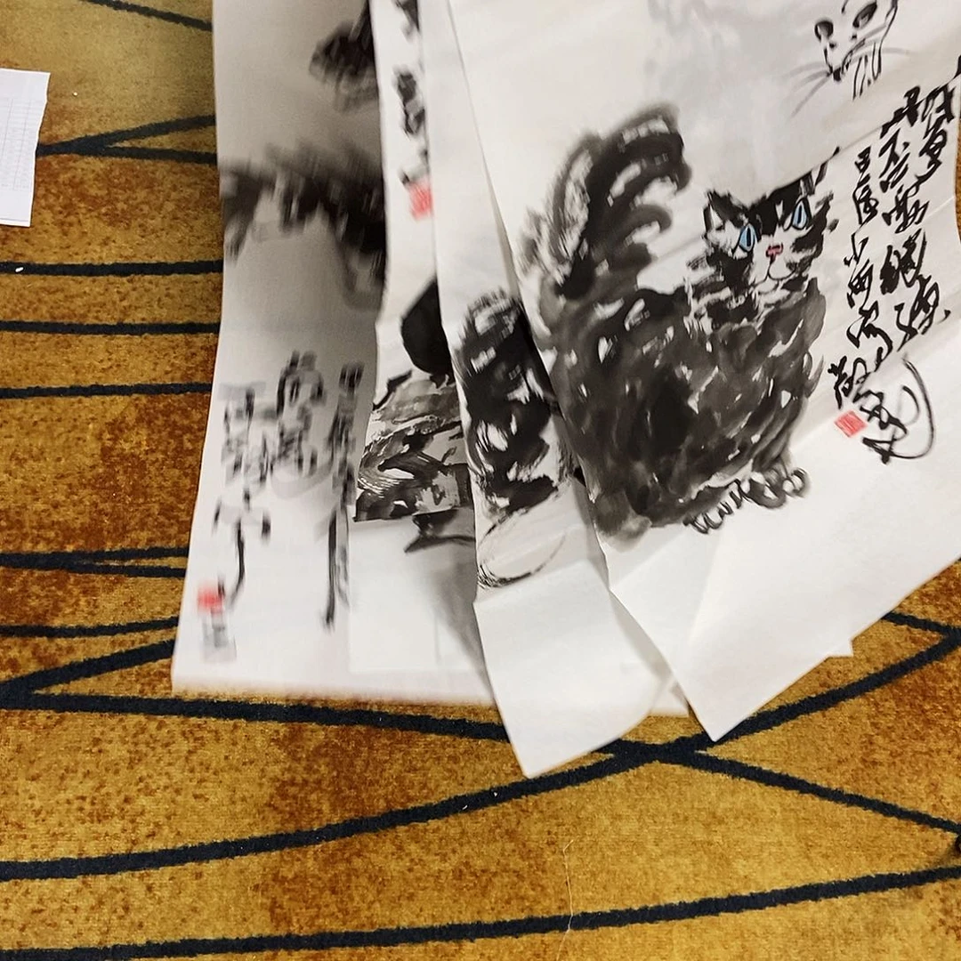 国画蚂*50/100李雨元手绘手绘