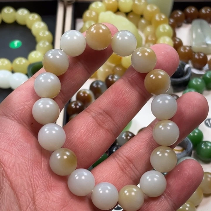 未镶嵌手串和田玉
