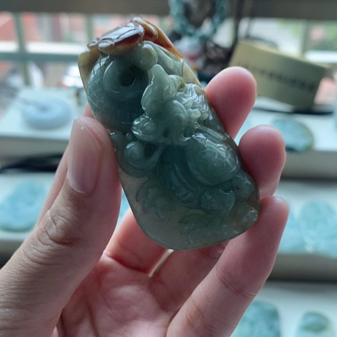 【闪购商品】颈饰未镶嵌翡翠天然缅甸A货翡翠