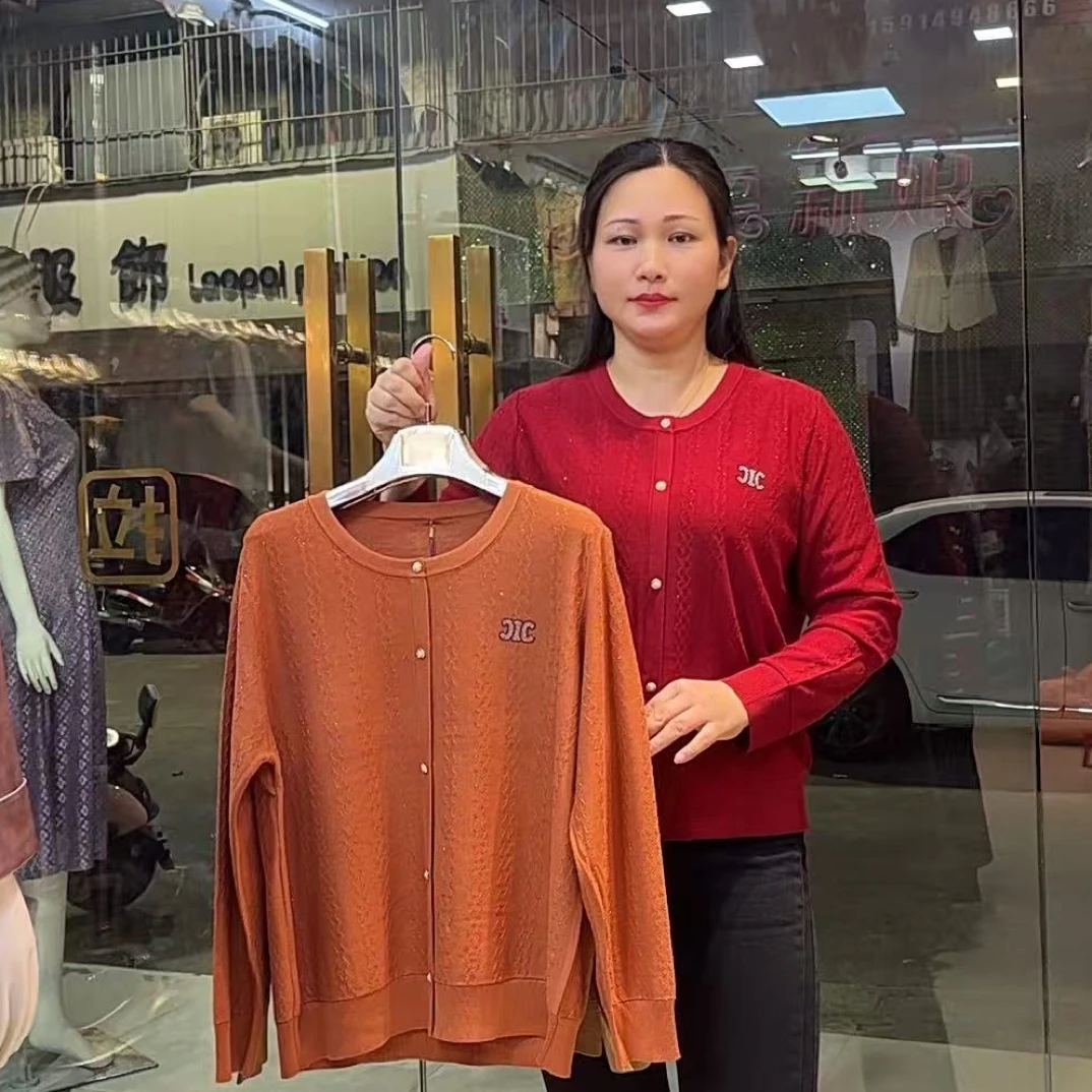 薄款秋季长袖短款毛针织衫不起球女针织圆领韩版