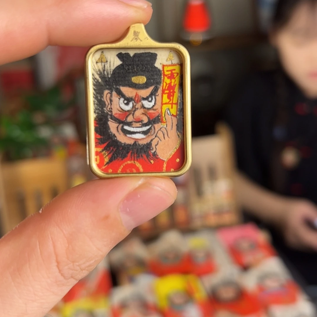 卡****纯手绘钟馗文创画
