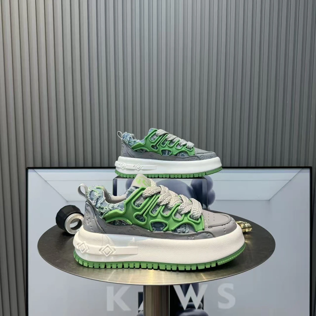 圆头厚底休闲板鞋老爹鞋运动休闲鞋单鞋休闲鞋增高潮流