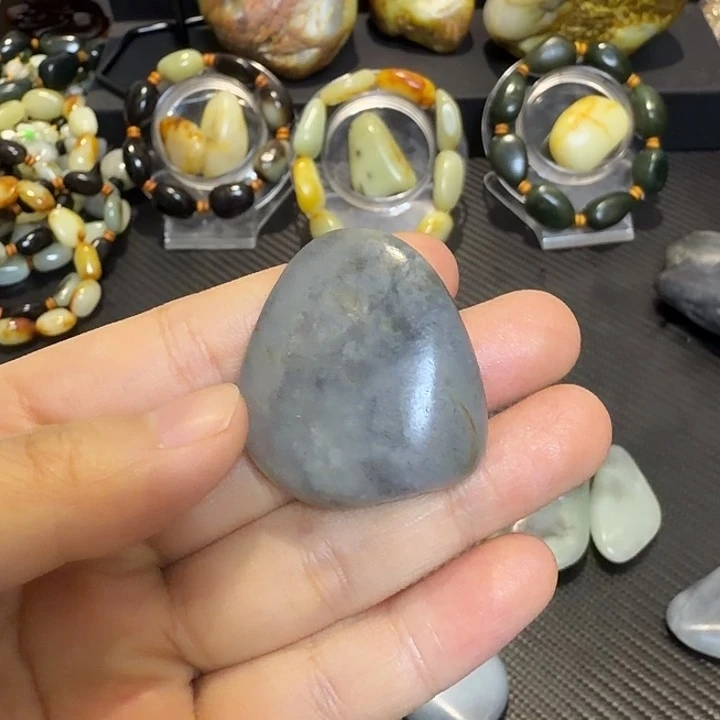 和田玉未镶嵌挂件19