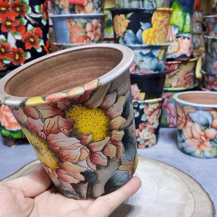 景德镇艺术手绘作品