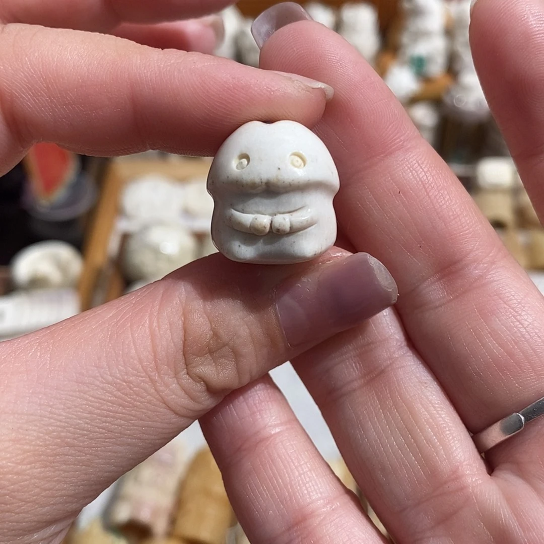 鹿骨把件5号小丁丁鹿角