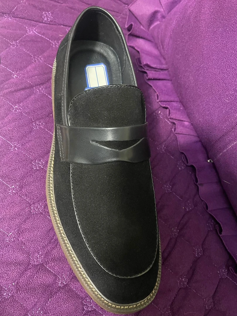 单鞋黑色时尚男款舒适百搭布鞋鞋子平底鞋懒人鞋男鞋