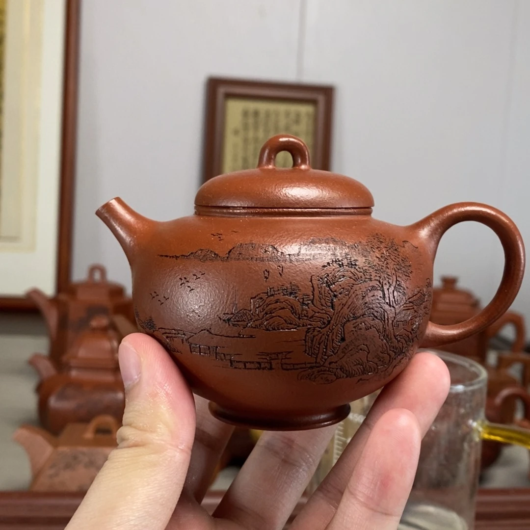 茶壶紫砂原矿泥料传统工艺制作