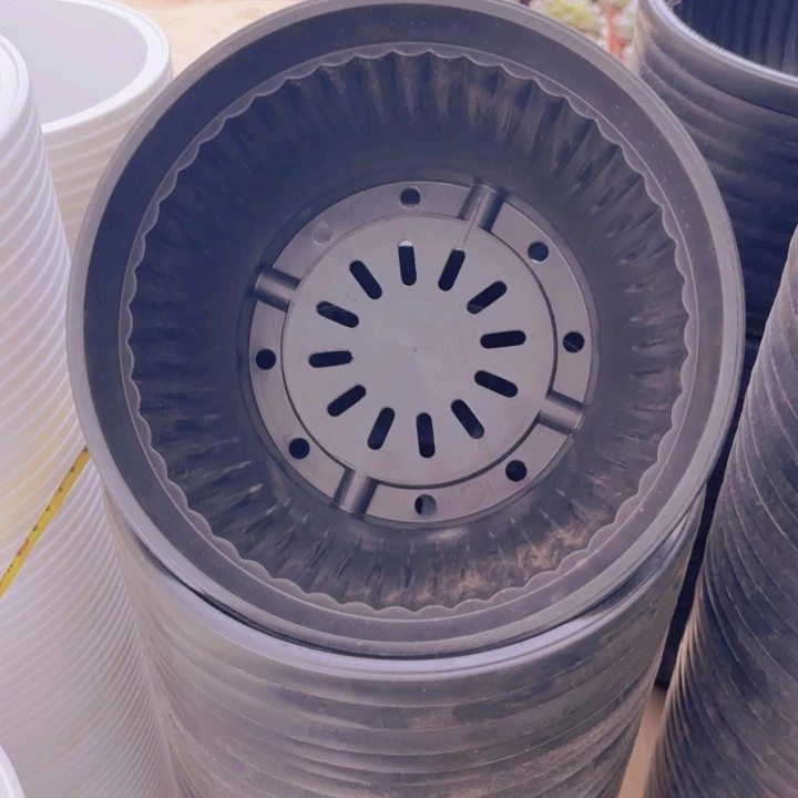 24公分黑色聚宝盆一组12个