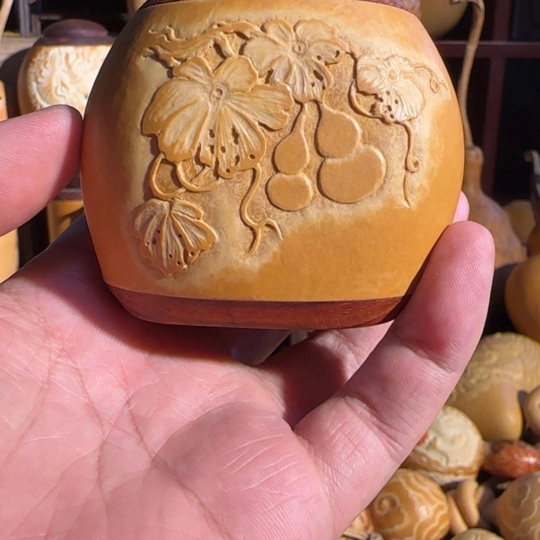有机玻璃福禄茶叶罐