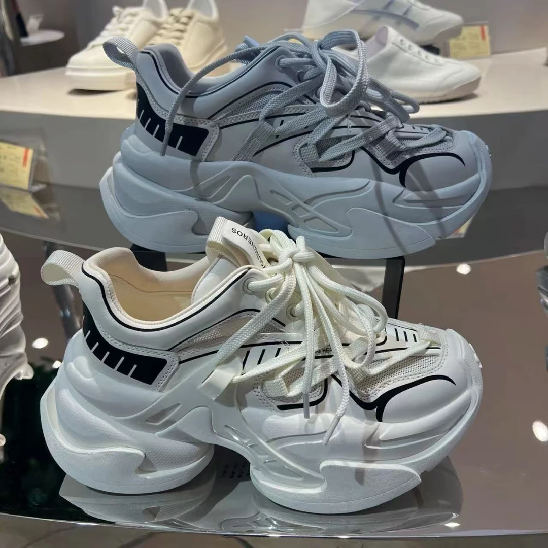 现货C1｜真皮羊里垫设计师款老爹女鞋｜半码拍小｜32222-5