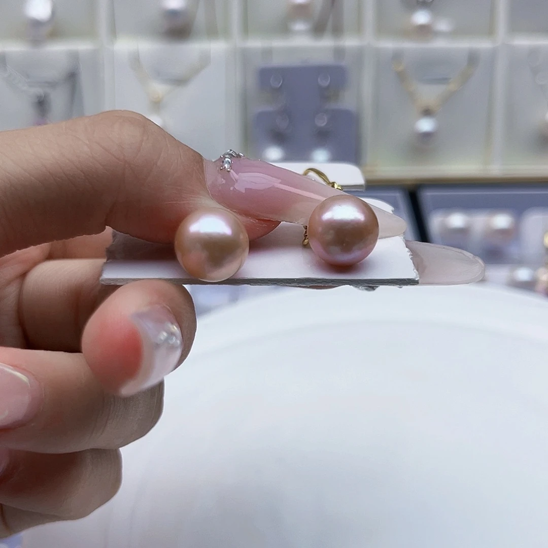 小***鲤耳饰淡水珍珠未镶嵌