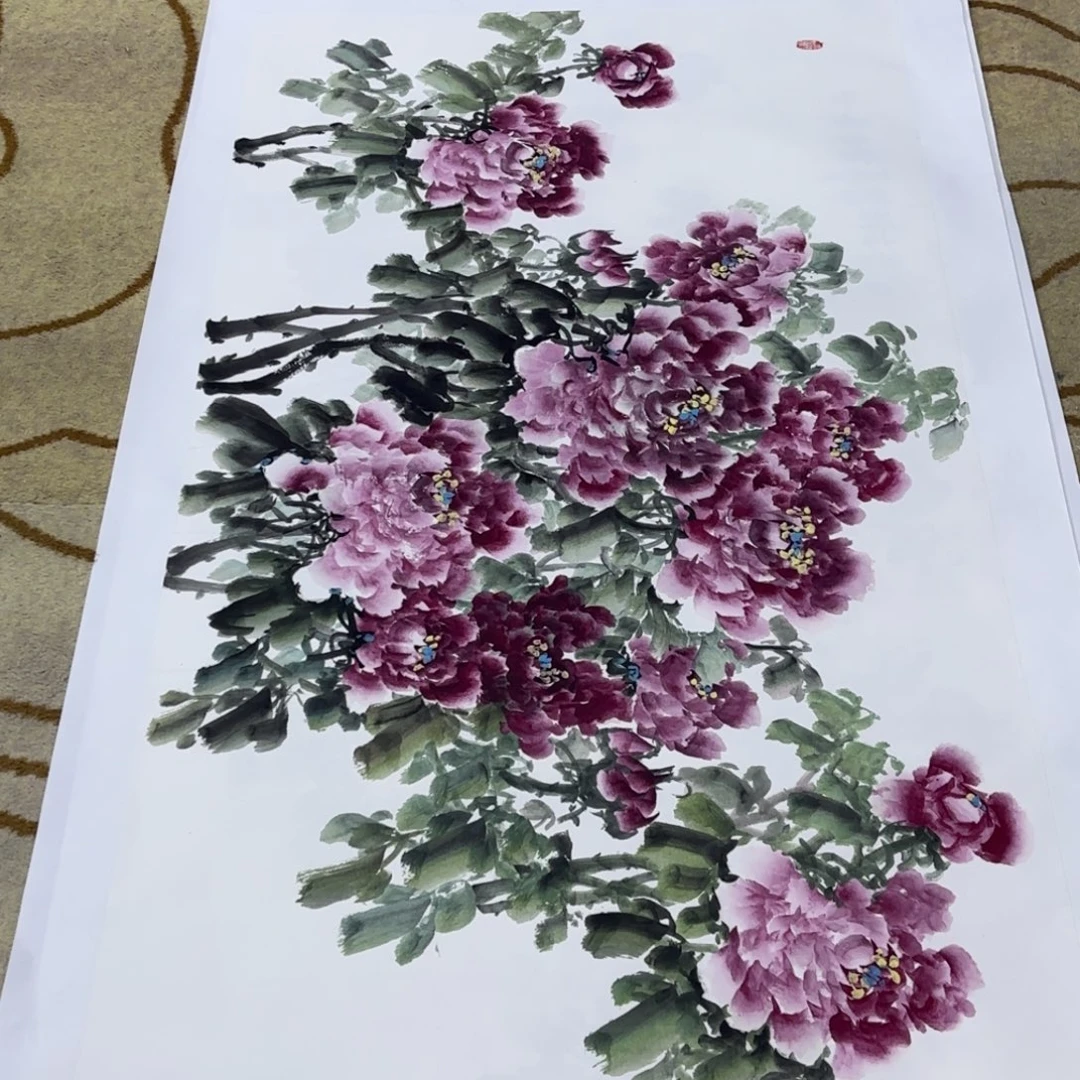 国画国画老师作品刘