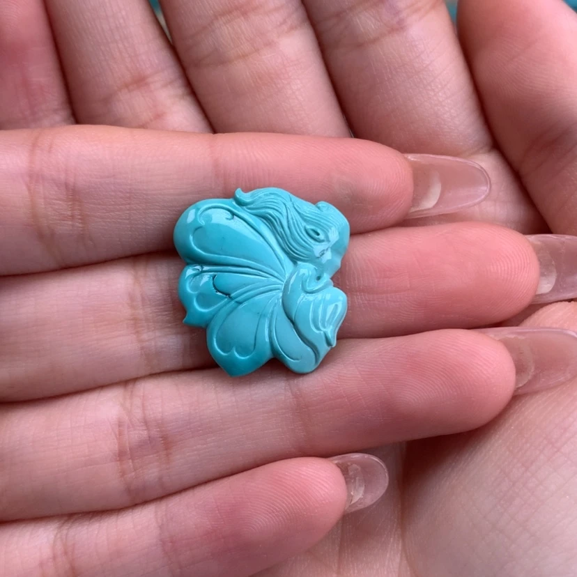 【闪购商品】绿松石雕刻未镶嵌