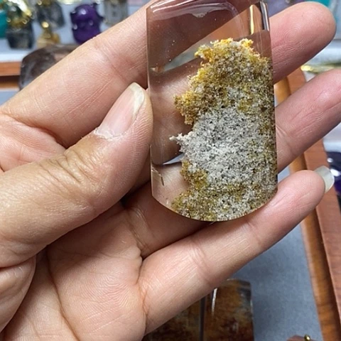 水晶未镶嵌水晶光**足水晶