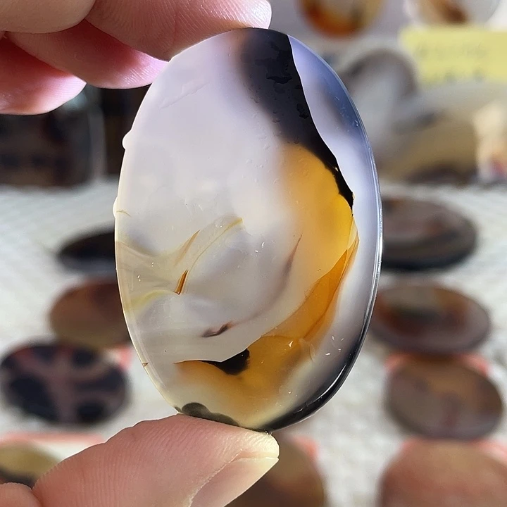 玛瑙/玉髓合金颈饰