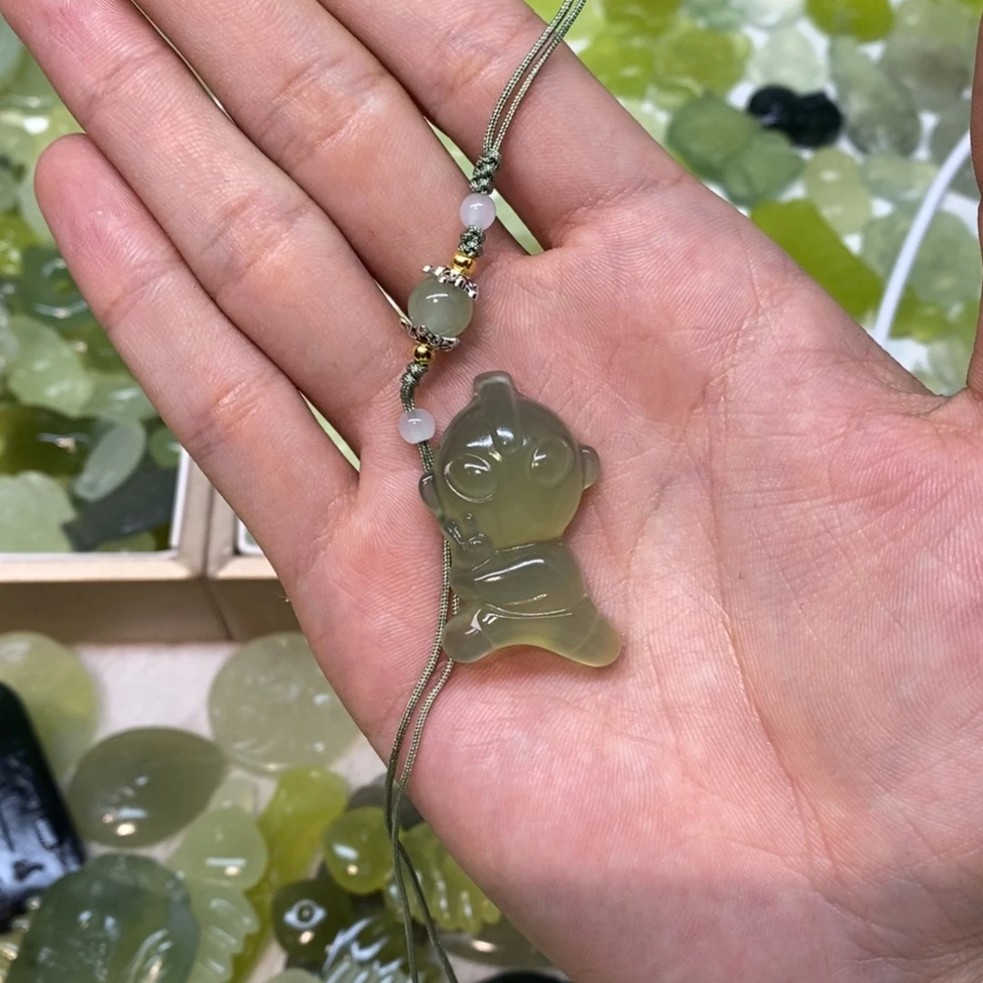 宋***辞岫玉未镶嵌吊坠(不含链)