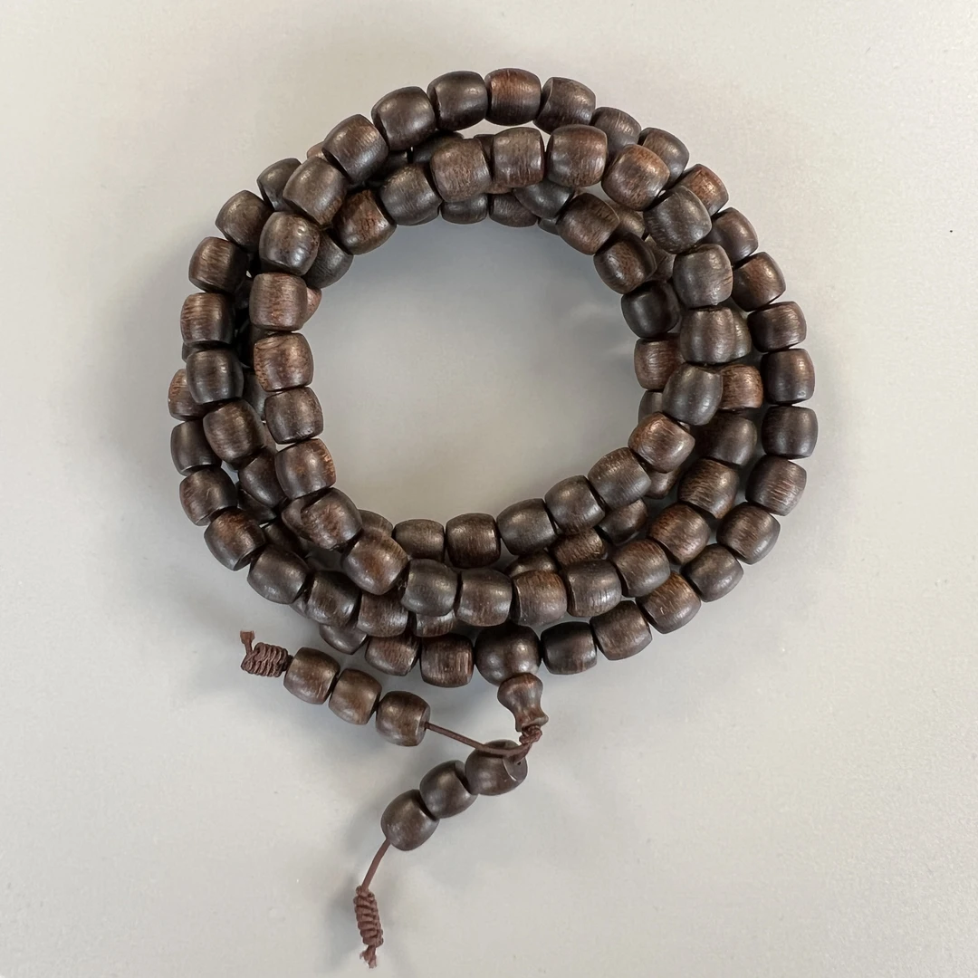 Z-113【文莱黑油软丝】沉香多圈约7mm、27.66g