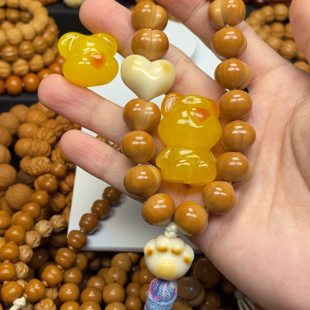 S***双吊坠猴头核桃猴头核桃全品屁桃