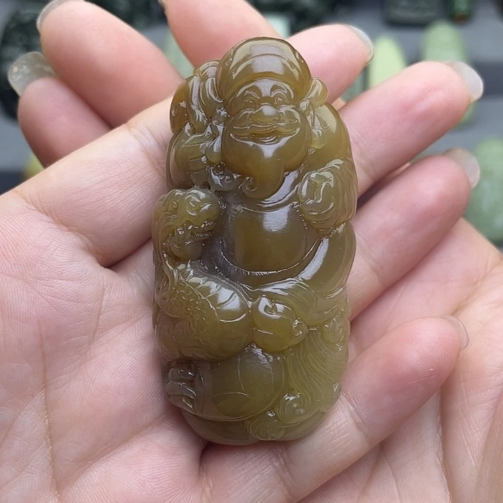 ༄***࿐未镶嵌和田玉挂件