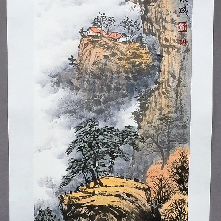国画亲笔手绘放心去藏