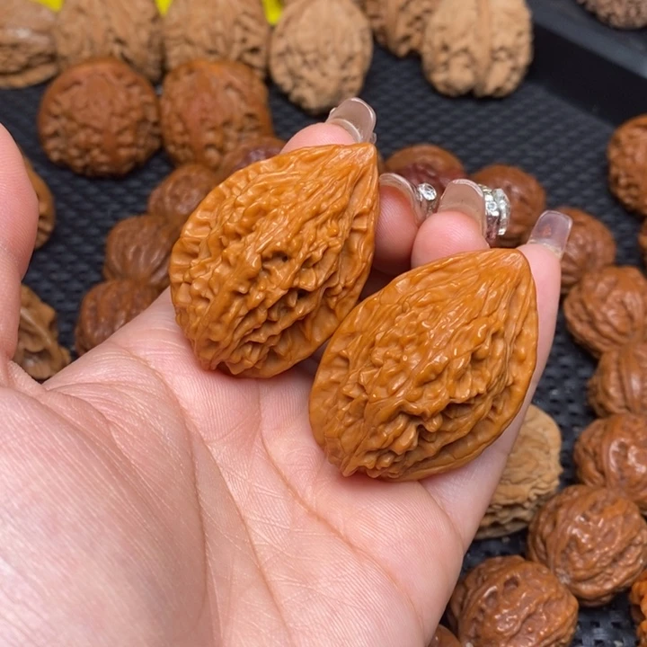 吊坠文玩核桃秦岭野生37