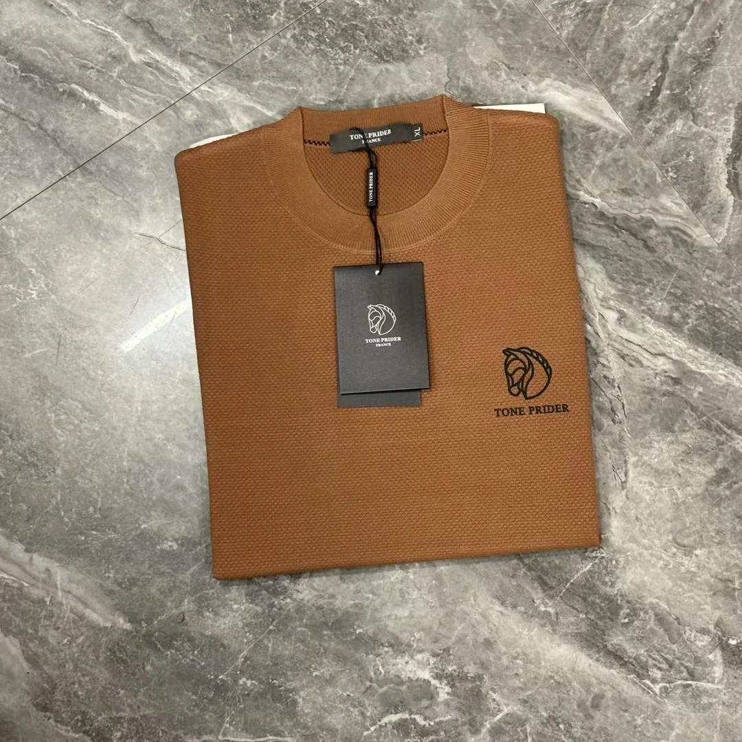 男士时尚圆领长袖毛衣902