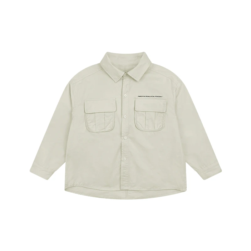 源源家童装男童衬衫长袖儿童衬衣春秋款宝宝上衣洋气专属