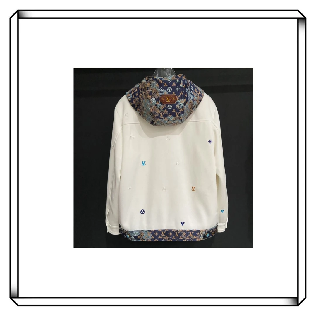 【晖少 XU-331 】“马卡龙蓝”限定配色60s匹马棉连帽外套男女同款