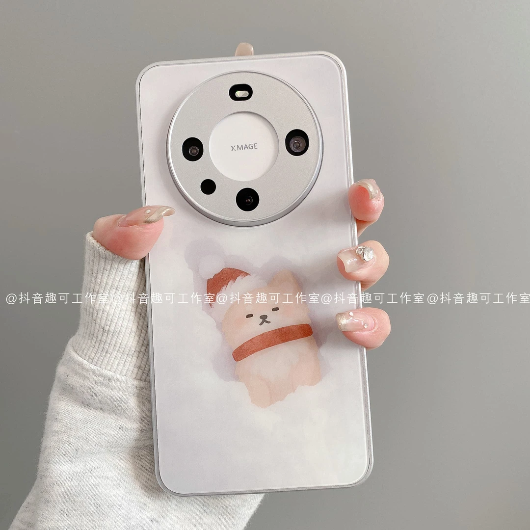 金属玻璃适用华为mate80pro/70/60/50/40苹果17promax手机壳小狗